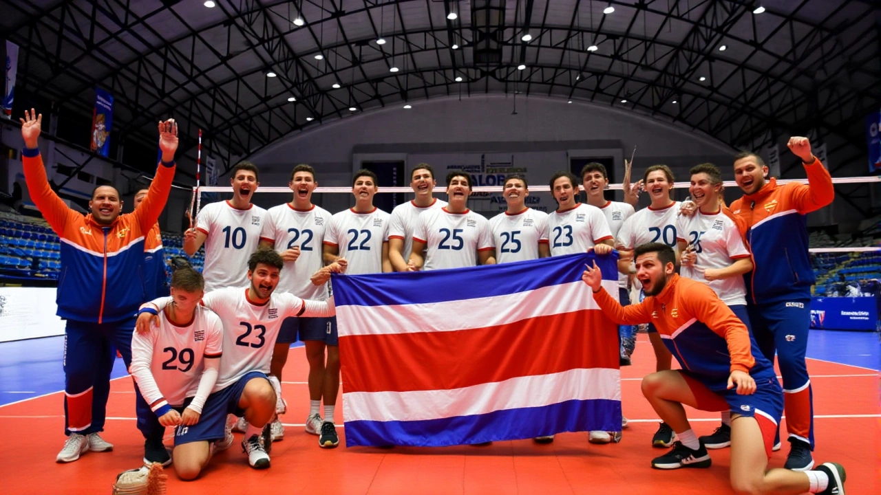Costa Rica Sweeps Volleyball Gold at Central American Games, Women Claim Ninth Title